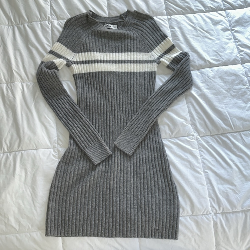 Hollister Striped Sweater Dress